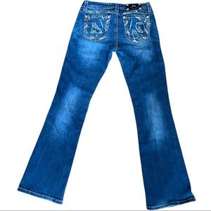 MISS ME Jeans with pocket embellishments